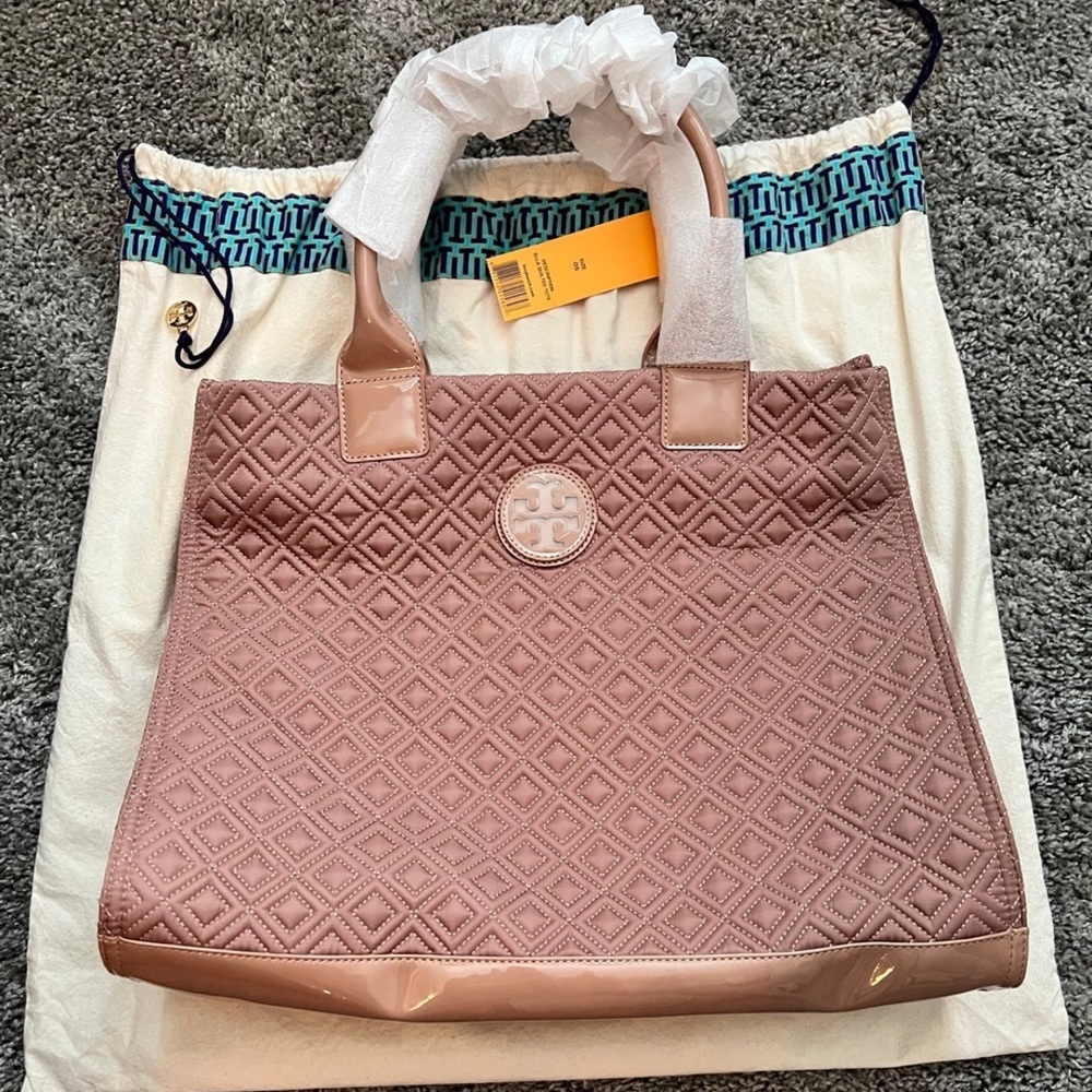 Tory Burch - quilted Ella tote - large
